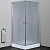 Душевой уголок Timo TL-8002 Fabric Glass с поддоном