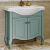 Тумба с раковиной Caprigo Verona 80 blue white, с 2 дверцами