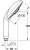 Душевая лейка Grohe Rainshower Classic 28764000 Душевая лейка Grohe Rainshower Classic 28764000