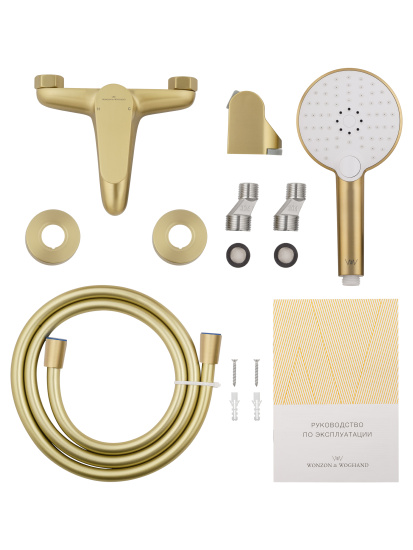 Смеситель для ванны Wonzon & Woghand Alfa WW-AE3204-BG