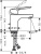 Смеситель для раковины Hansgrohe Logis E 71160000
