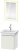 Тумба с раковиной Duravit White Tulip 45 шелковисто-матовый