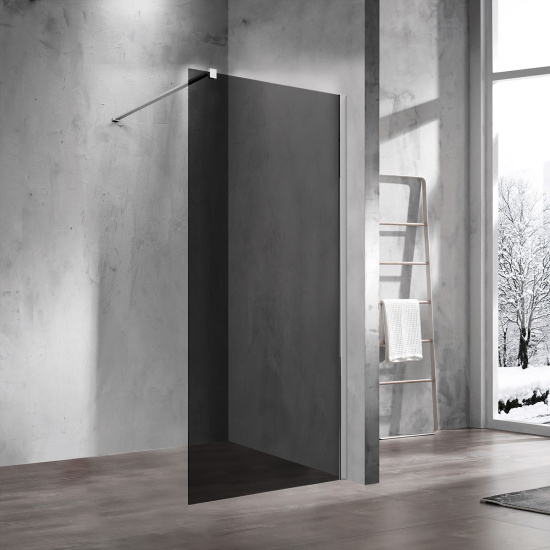 Душевая перегородка Vincea Walk-in VSG-1W800CG 80 см, тонированное