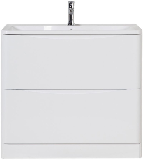Мебель для ванной BelBagno Acqua 100 напольная, bianco lucido