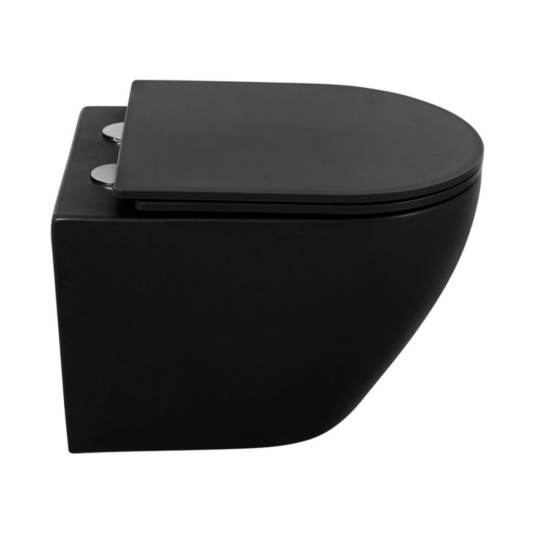 Унитаз подвесной BelBagno Colorato BB062CHR-MB с сидением микролифт