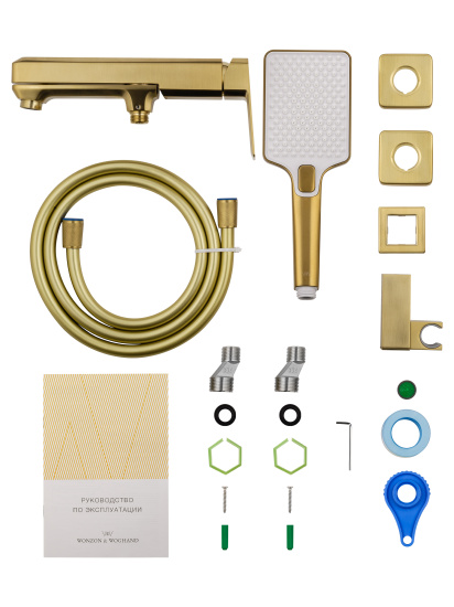 Смеситель для ванны Wonzon & Woghand Diamond WW-88639011-BG