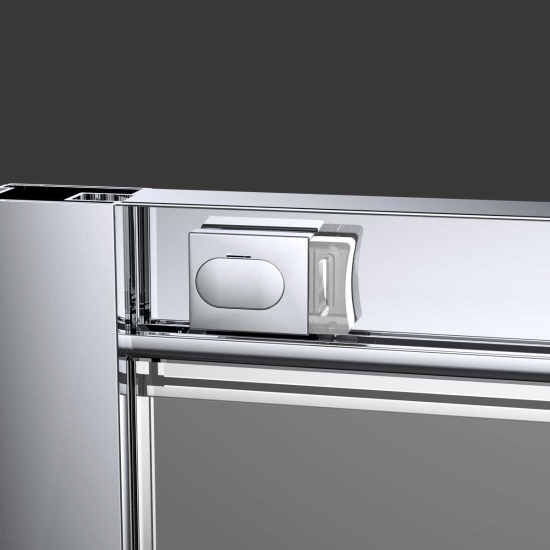 Душевой уголок Vincea Alpha VSQ-3AL800CL 80x80, профиль хром, стекло прозрачное