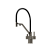 Смеситель для кухни Sancos Loro SC4007GG, вороненая сталь