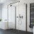 Душевой уголок Radaway Essenza New Black KDJ+S 120х80 L