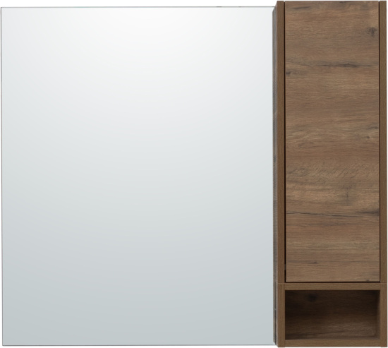 Зеркало Stworki Карлстад 90 R, дуб рустикальный