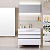 Мебель для ванной Aqwella 5 stars Бергамо 100 напольная, белая