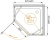 Душевой уголок Cezares Crystal-S-P-1-90-C-Cr-L Душевой уголок Cezares Crystal-S-P-1-90-C-Cr-L