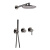 Душевая система Filarete Roun FL1030BG, графит Душевая система Filarete Roun FL1030BG, графит