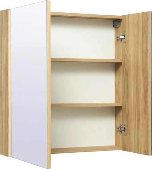 Зеркало-шкаф Runo Дублин 70, дуб