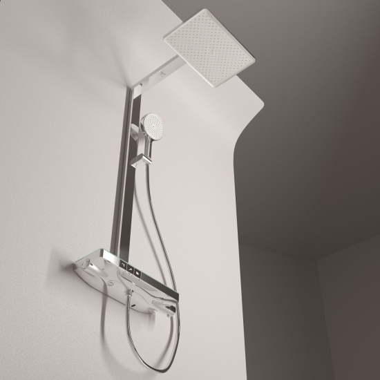 Душевая стойка Sancos Vos SC6100CH термостат, хром