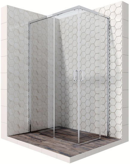Душевой уголок Ambassador Queen 11011106L 120x80 см