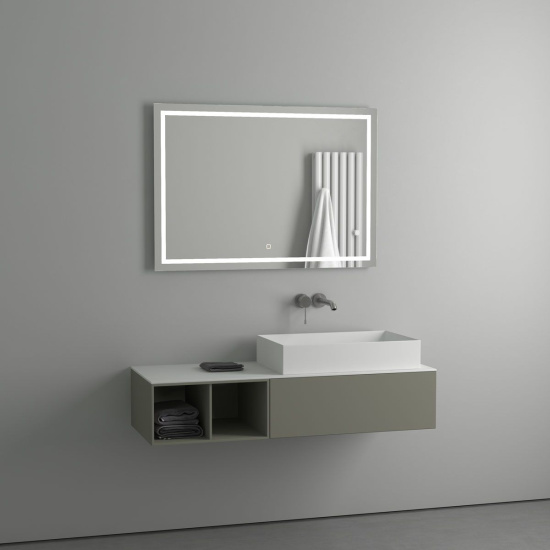 Зеркало Evoform Ledline BY 2437 100х70