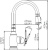 Смеситель для кухни Seaman Eco Koblenz SSN-2168P Смеситель для кухни Seaman Eco Koblenz SSN-2168P