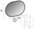 Зеркало Cezares 44997 c LED-подсветкой touch system 100х75 Зеркало Cezares 44997 c LED-подсветкой touch system 100х75