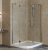 Душевой уголок Vegas Glass AFS-F Lux 120*100 08 01 R профиль глянцевый хром, стекло прозрачное