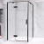 Душевой уголок Bravat Blackline 120х80х195, L