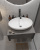 Тумба с раковиной 1MarKa Grunge Loft 60П бетон темно-серый Тумба с раковиной 1MarKa Grunge Loft 60П бетон темно-серый