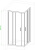 Душевой уголок Royal Bath HPD RB8090HPD-T-BL 90x80 Душевой уголок Royal Bath HPD RB8090HPD-T-BL 90x80