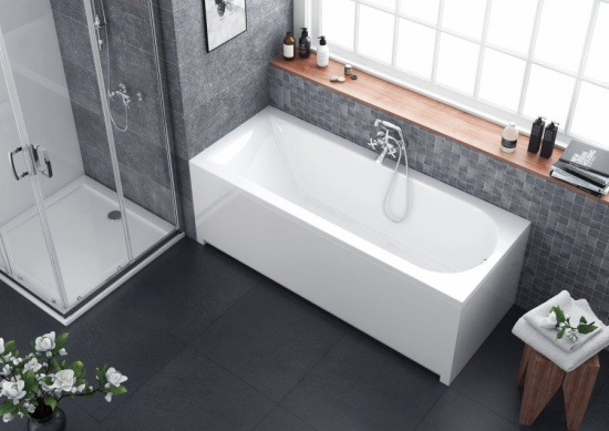 Акриловая ванна Excellent Actima Aurum 150x70 см Hydro