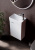 Тумба с раковиной Sancos Mini 36 R белый глянец, подвесная Тумба с раковиной Sancos Mini 36 R белый глянец, подвесная