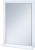 Зеркало Misty Сахара 75 белое, с полкой