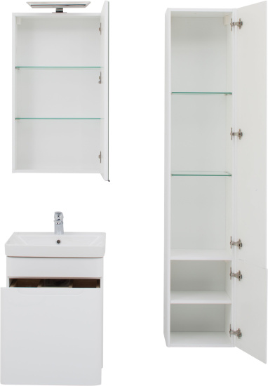 Тумба с раковиной Aquanet София 60