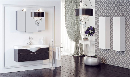 Мебель для ванной Aqwella 5 stars Бродвей черный