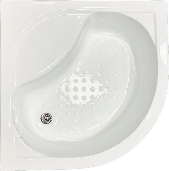 Душевой уголок Royal Bath BK RB90BK-T-BL 90x90 с поддоном