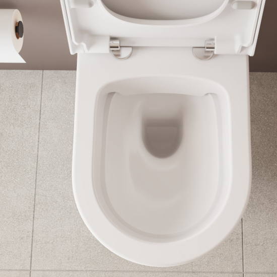 Унитаз подвесной VitrA Sanibelle 7551B003-0075 безободковый
