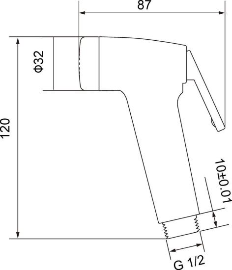 Гигиенический душ Timo SL-2053/03
