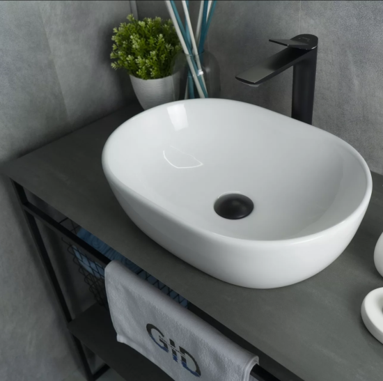 Тумба с раковиной Sanvit Ричмонд 90 R со столешницей