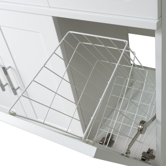 Мебель для ванной Misty Купер 90 L с бельевой корзиной