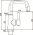 Смеситель для раковины Elghansa Rund 16A1230-Champagne