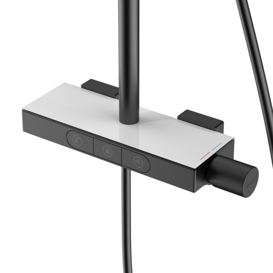 Душевая стойка Black&White Universe 5010CUK