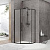 Душевой уголок Black&White S875 Black 900x900