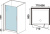 Душевая дверь в нишу Weltwasser WW600 600K1-80 Душевая дверь в нишу Weltwasser WW600 600K1-80