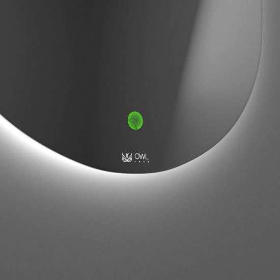 Зеркало Owl 1975 Rusken 40, с подсветкой