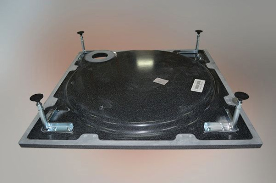 Поддон для душа GuteWetter Deluxe 90x90x16 Q черный