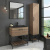Зеркало Comforty Бредфорд 75 черное