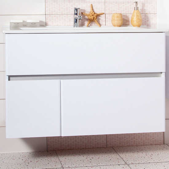 Мебель для ванной Бриклаер Мальта 105 белая