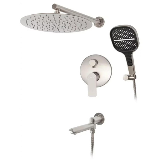 Душевая система Hansberge H6095NK, никель