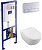 Инсталляция Villeroy & Boch 92242700 + кнопка Viconnect 92249061 + унитаз подвесной Subway 2.0 5614R201 alpin
