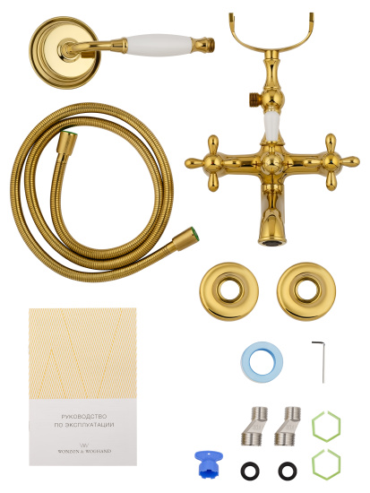 Смеситель для ванны Wonzon & Woghand Retro WW-88639020-PG