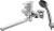 Смеситель для ванны Bravat Riffle F672106C-LB универсальный с лейкой