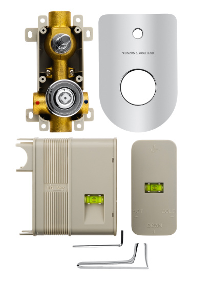 Смеситель для ванны Wonzon & Woghand Shark WW-483700-CR встраиваемый